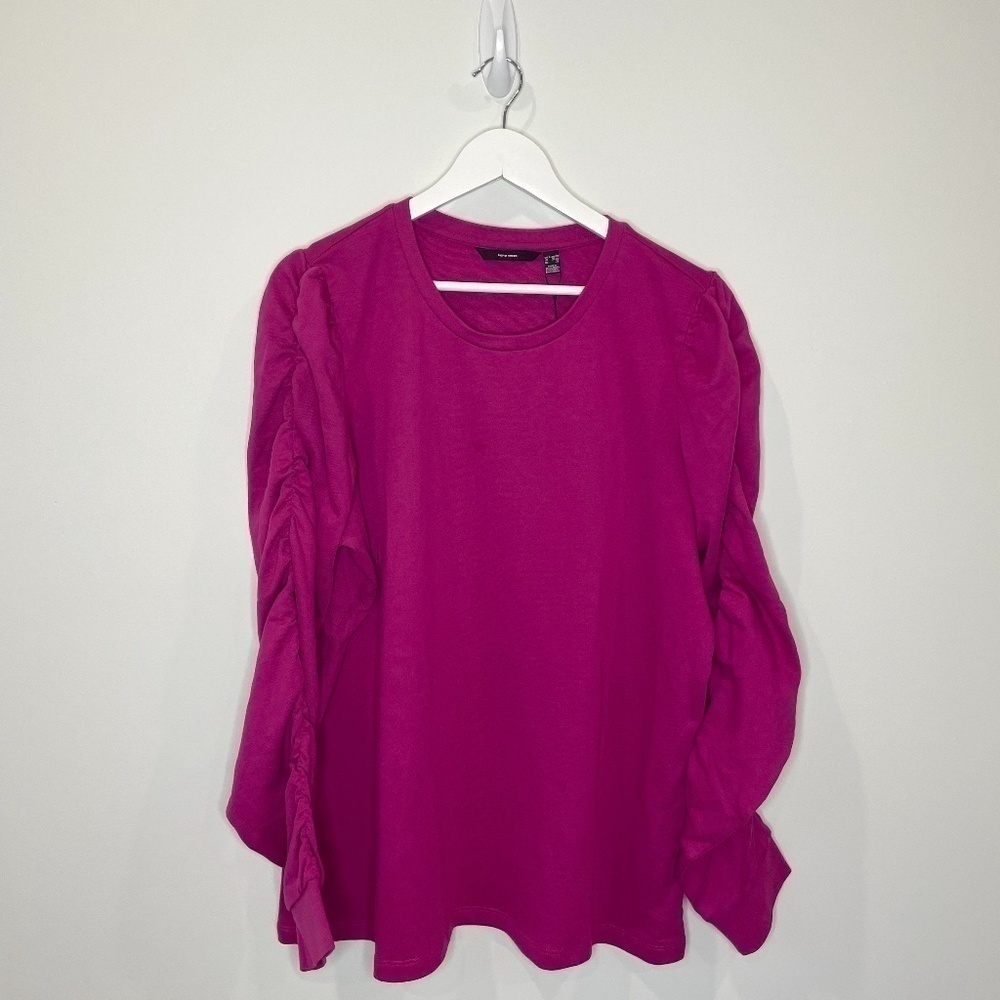 Vero Moda Fuchsia Long Sleeve Top